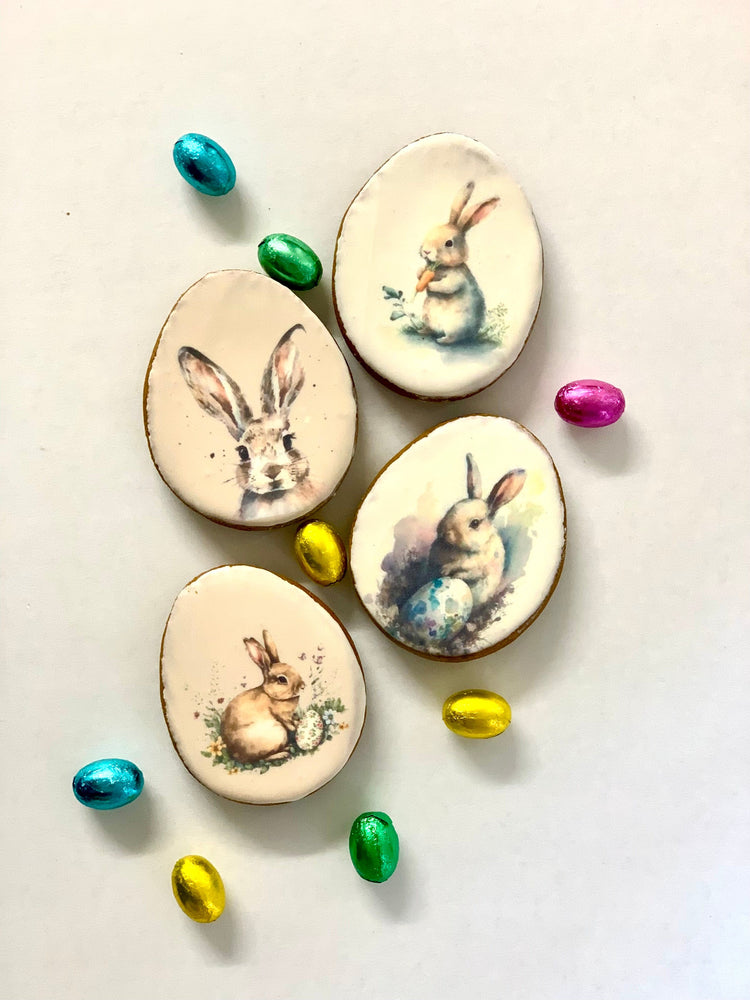 Easter Gingerbread Egg Bunny Collection